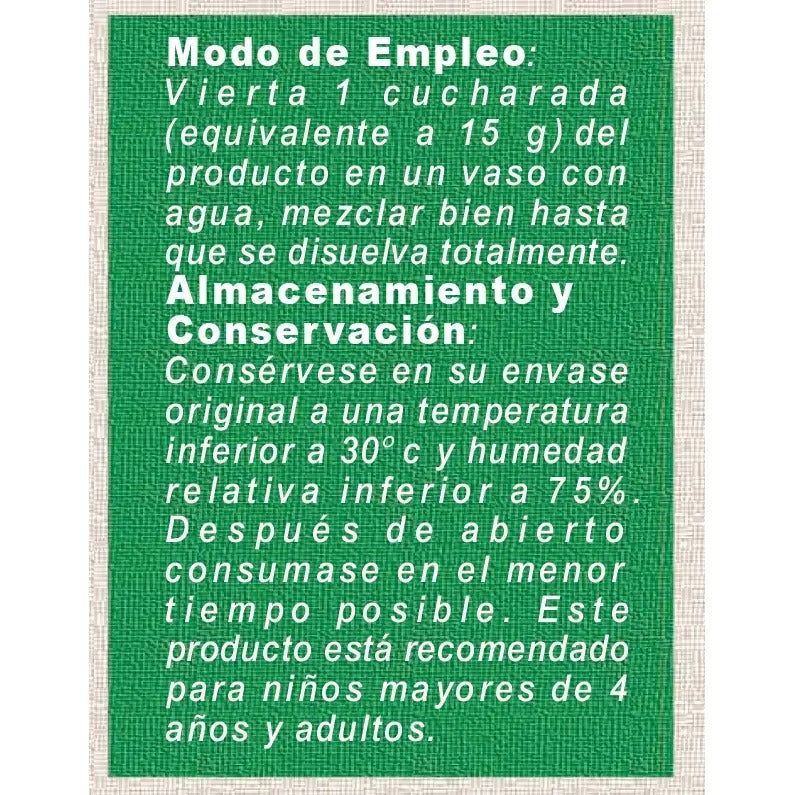 Modo de empleo y conservación Melena de León